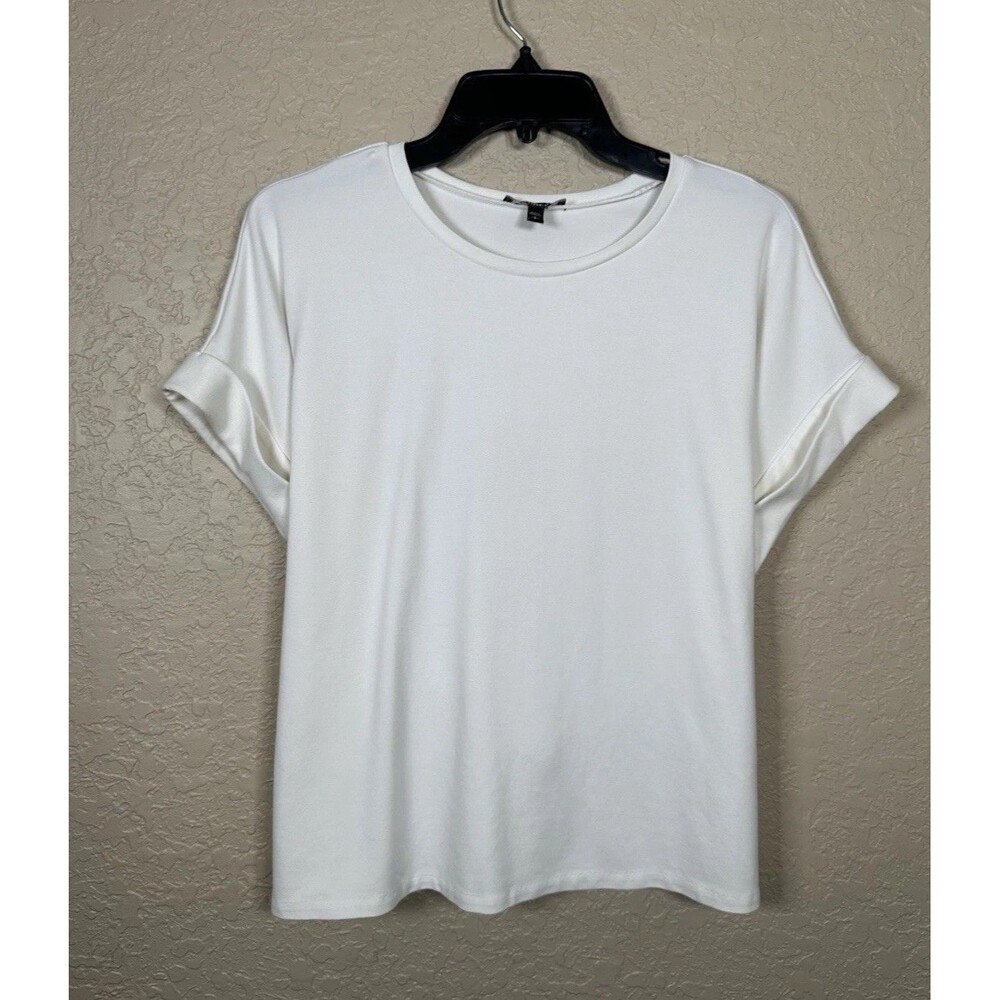 Express Off-White Cream Blouse Top Shirt w/ Back Tie Women’s Size S Small